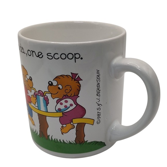 Vintage The Berenstain Bears Coffee Mug Cup Princess House Exclusive 1987 - Picture 3 of 10